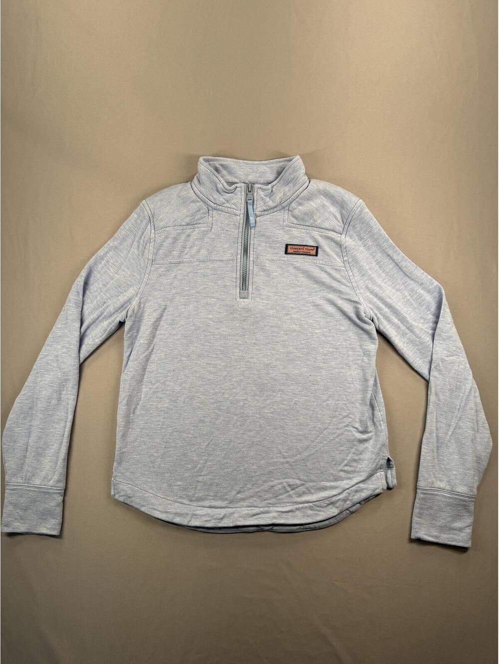 Vineyard Vines | Girls Medium 12-14 | Dreamcloth Quarter Zip